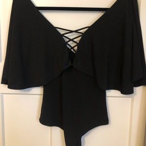Black bodysuit